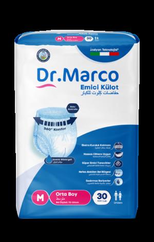 Підгузники-труси для дорослих Dr.Marco, розмір M, 30 шт/уп
